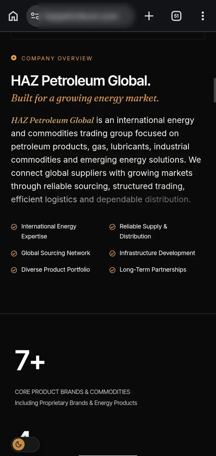 HAZ Petroleum, company overview