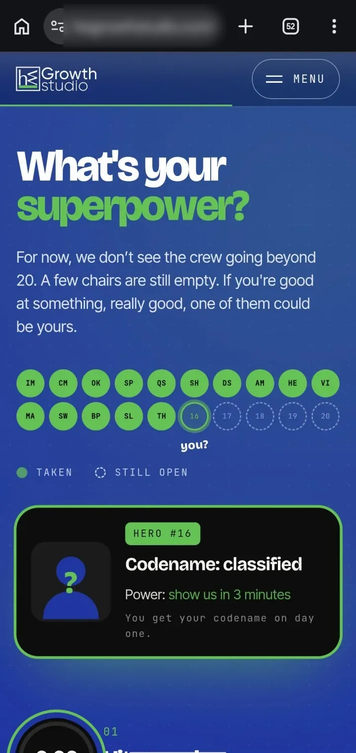 HW Growth Studio, what’s your superpower