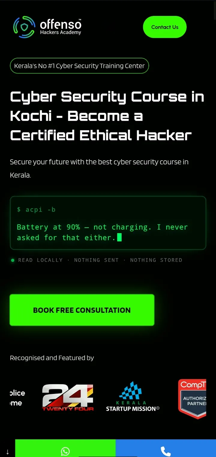 Offenso Academy, ethical hacker course hero