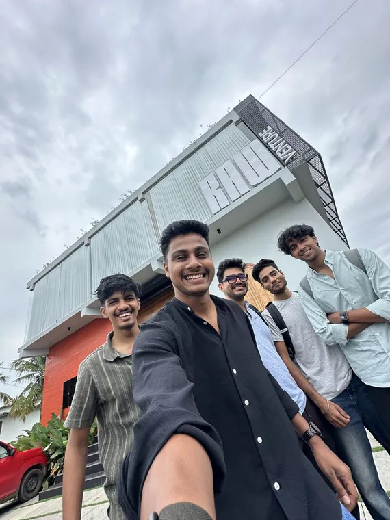 Selfie at the venture office